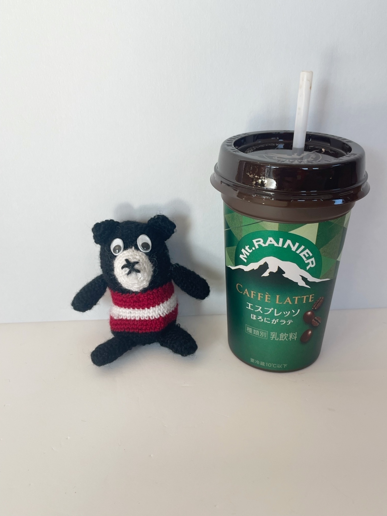 ブングマ　あみぐるみ　 S S〈紺×水色〉