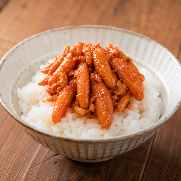 新潟発 柿の種のオイル漬け にんにくラー油 新潟名物 160g ザクザク食感 特許製法  柿の種