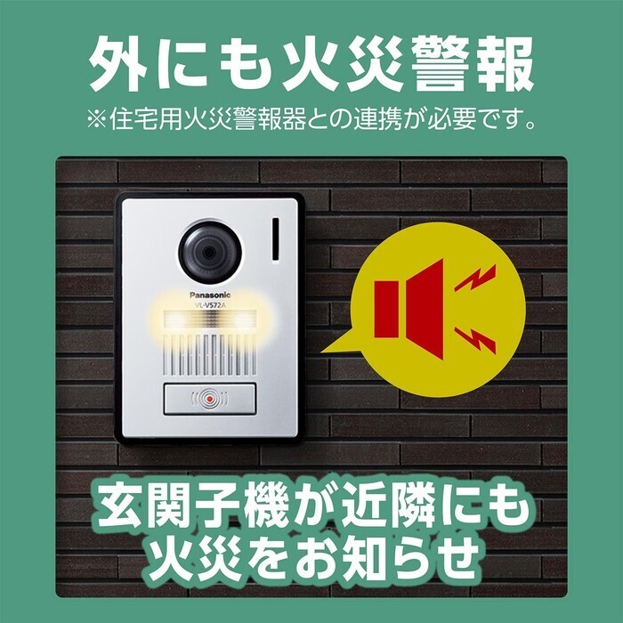 【延長3年保証】Panasonic 有線テレビドアホン VL-N35AHF