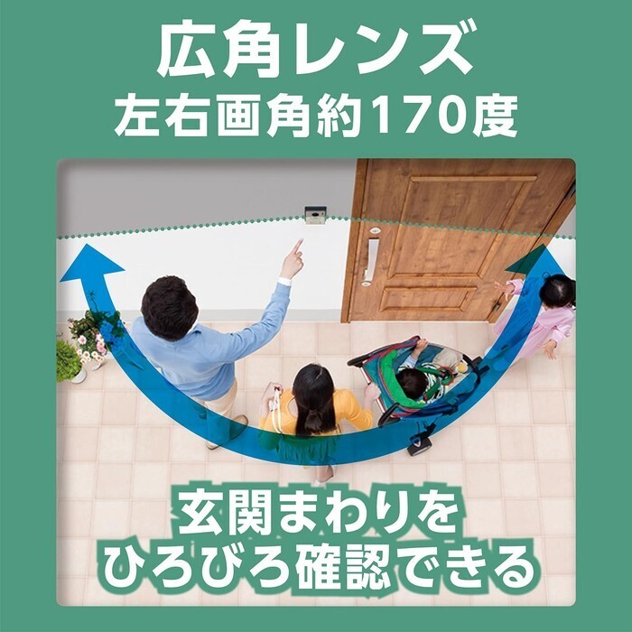 【延長3年保証】Panasonic ワイヤレスモニター付きテレビドアホン VL-X50AHF
