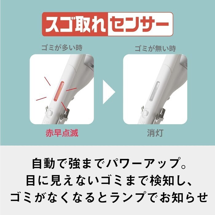 【延長3年保証】Panasonic 家庭用掃除機（紙パック式） MC-JP890K-W
