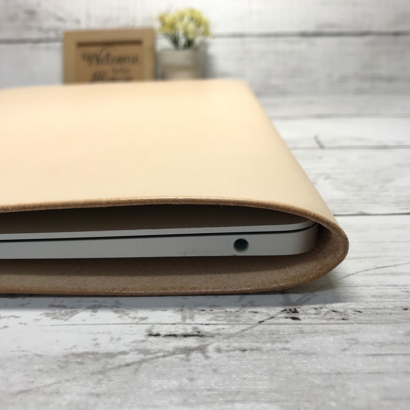 MacBook 13インチ専用｜本革 pcケース 牛ヌメ革  Neo/Air/ Pro レザーケース