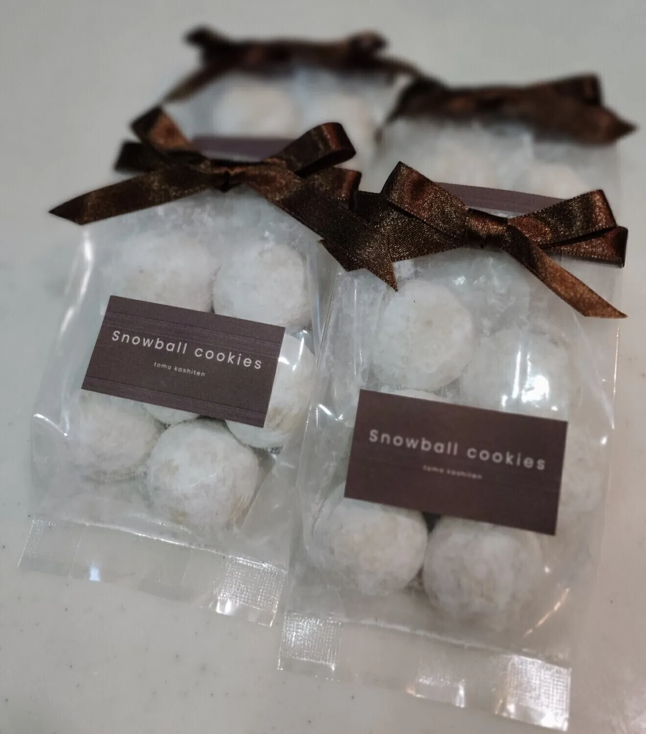 【予約商品です】くるみのスノーボールクッキー4粒✖6袋　