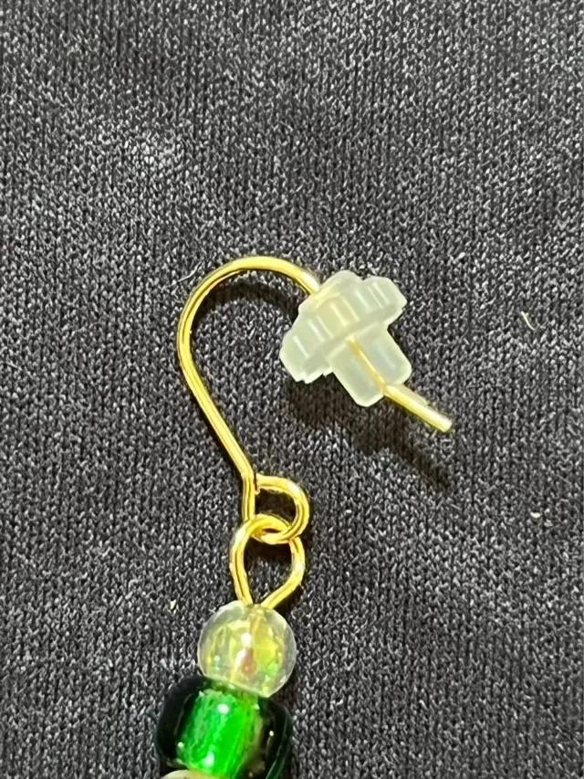 ドライフラワー✖️レジンフックピアス【リベポ払い歓迎🎉】