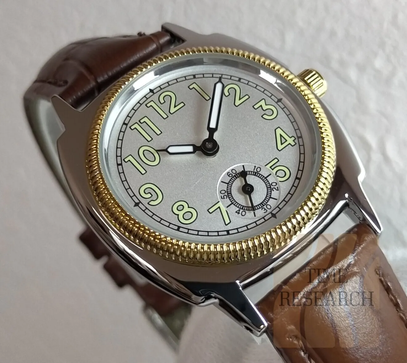 1926オイスタートリビュート【アンティークグレー/新品】スモールセコンド ⑦