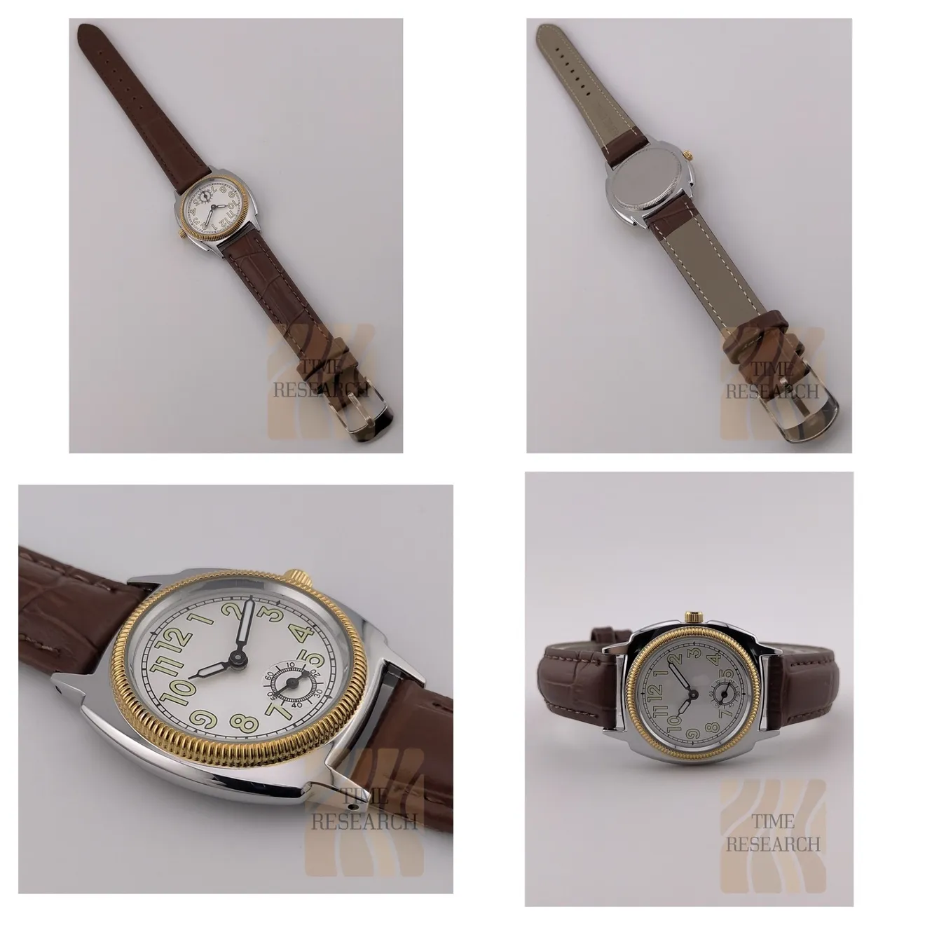 1926オイスタートリビュート【アンティークグレー/新品】スモールセコンド ⑦