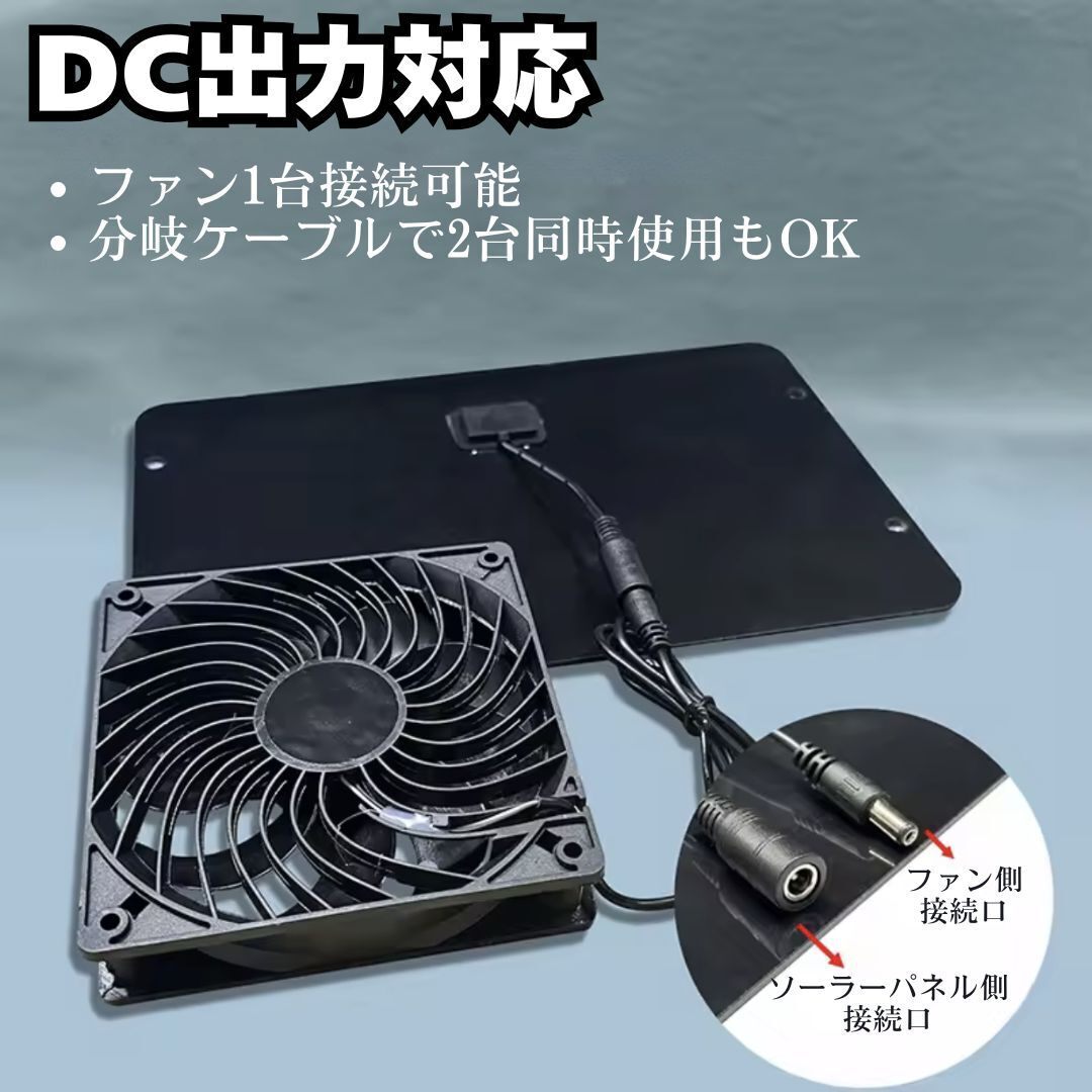 ソーラー換気扇 ファン ソーラーパネル 10W 換気扇 排気ファン ソーラー 鶏小屋 犬小屋 倉庫