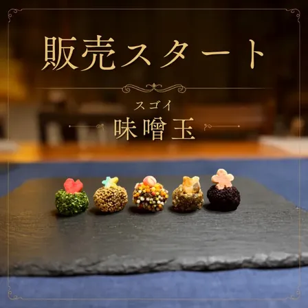 〈リベ友と共同開発🤝〉宮城から届ける “スゴイ味噌玉✨” 5個セット 