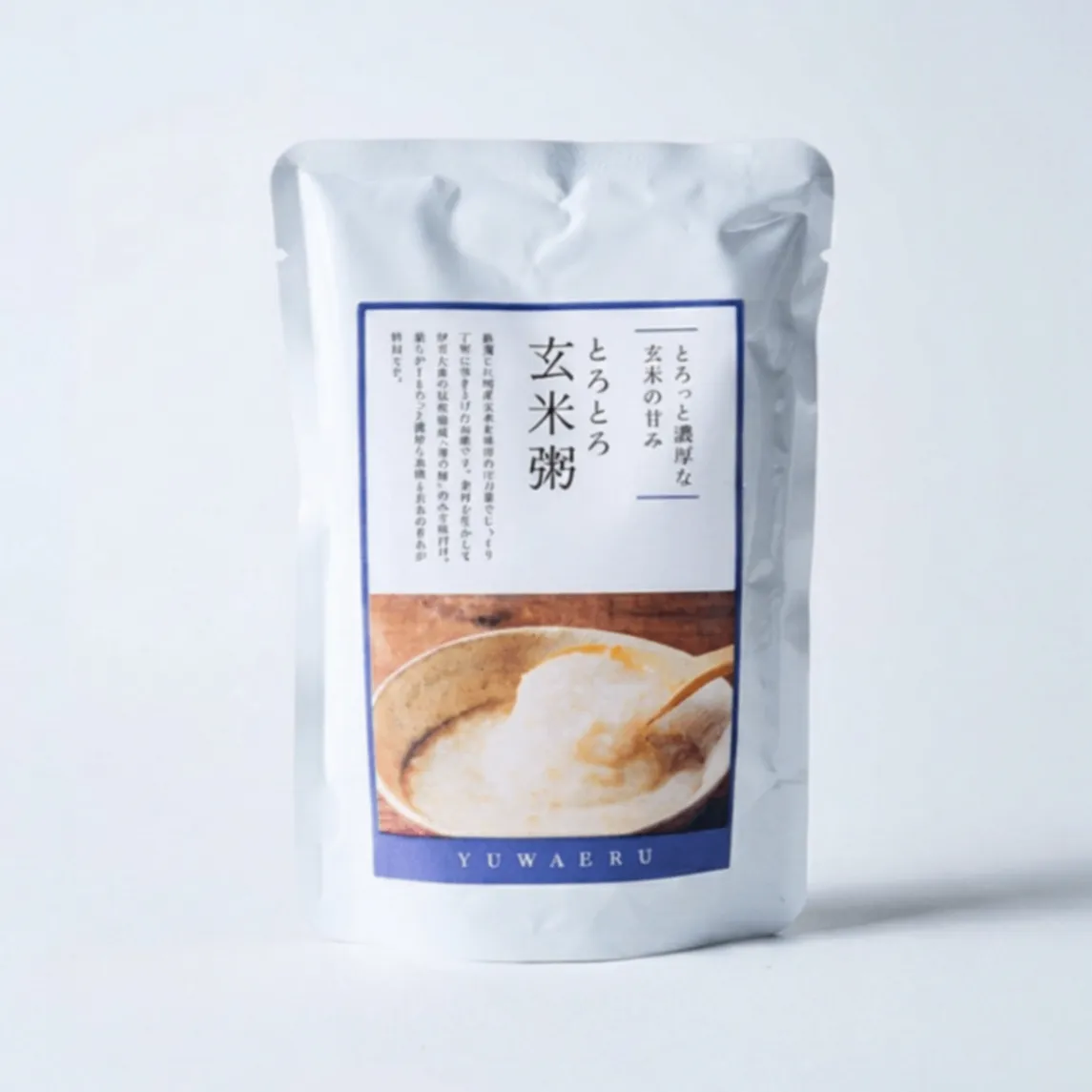 とろとろ玄米粥 200g×16食｜国産玄米・伊豆大島の天然海塩 海の精使用｜無添加レトルト｜結わえる