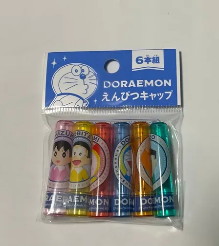 【新品】ショウワノート ドラえもん えんぴつキャップ 6本組 269076