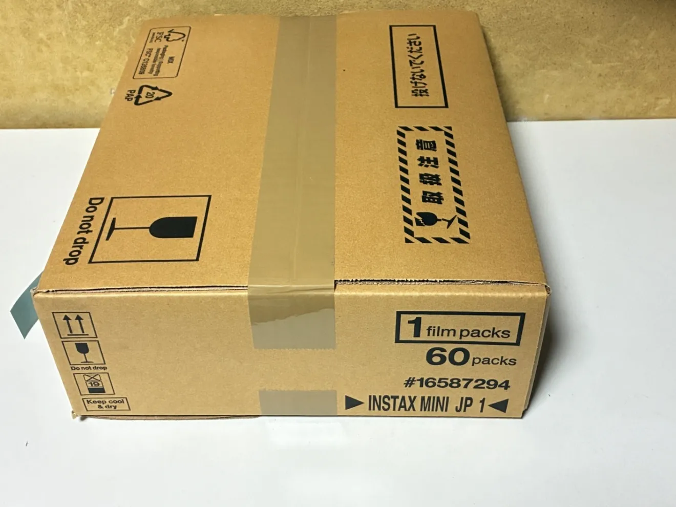 富士フイルム チェキフイルム 1本パック60箱入り業務用　計600枚セット