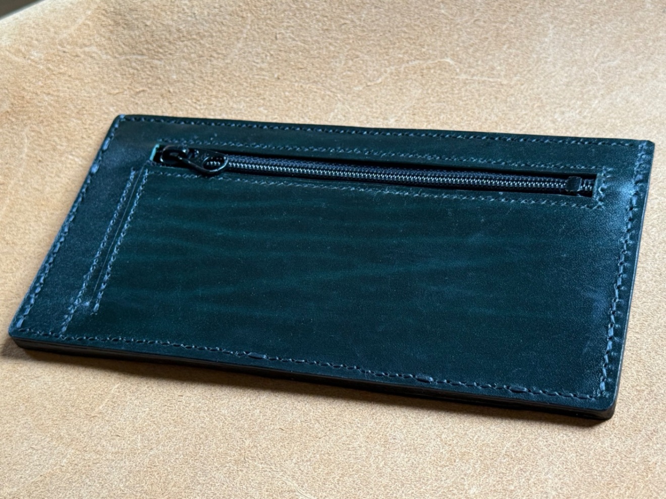 【本革】 キャッシュレス長財布 【ルガトショルダー】