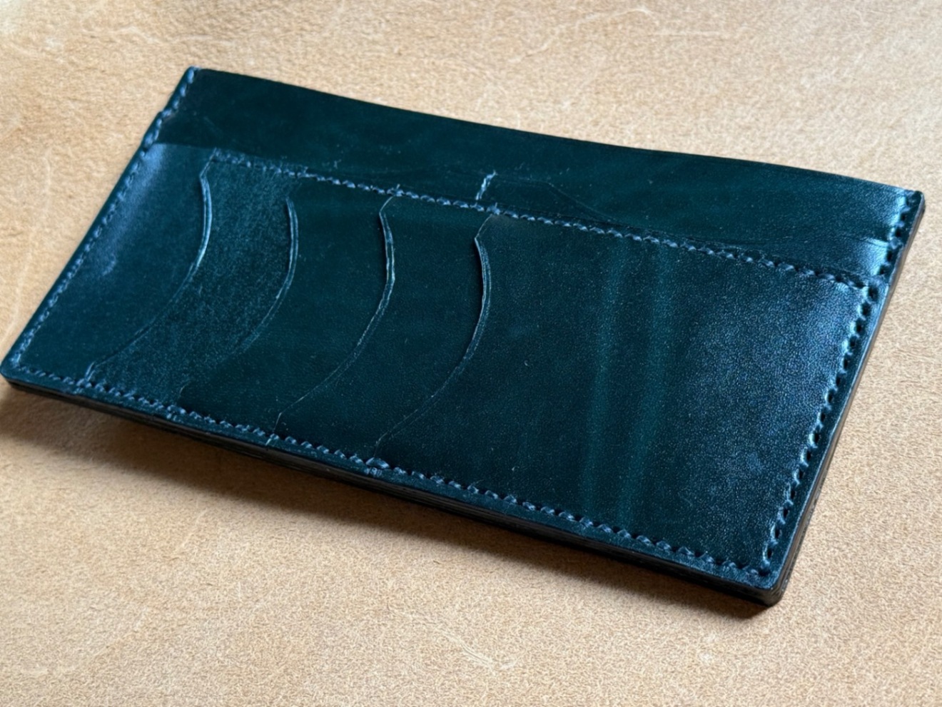 【本革】 キャッシュレス長財布 【ルガトショルダー】