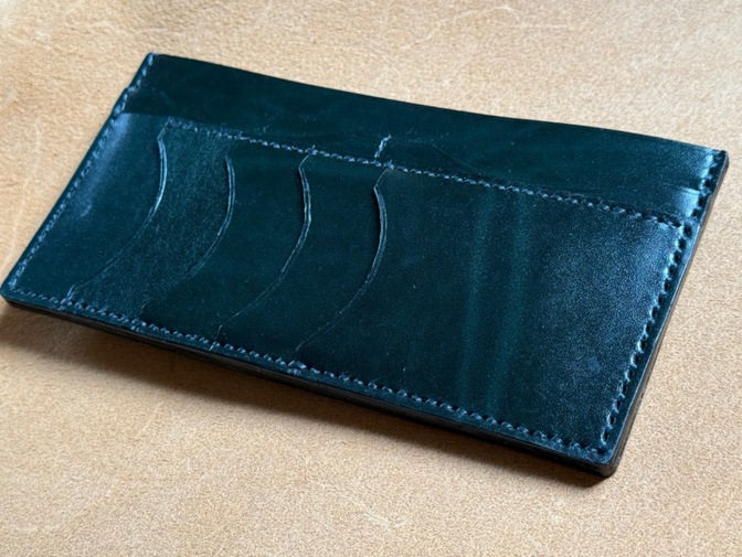 【本革】 キャッシュレス長財布 【ルガトショルダー】