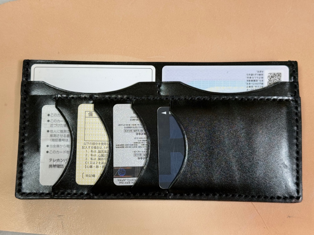 【本革】 キャッシュレス長財布 【ルガトショルダー】