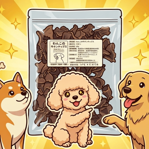牛タンチップス【無添加】60g