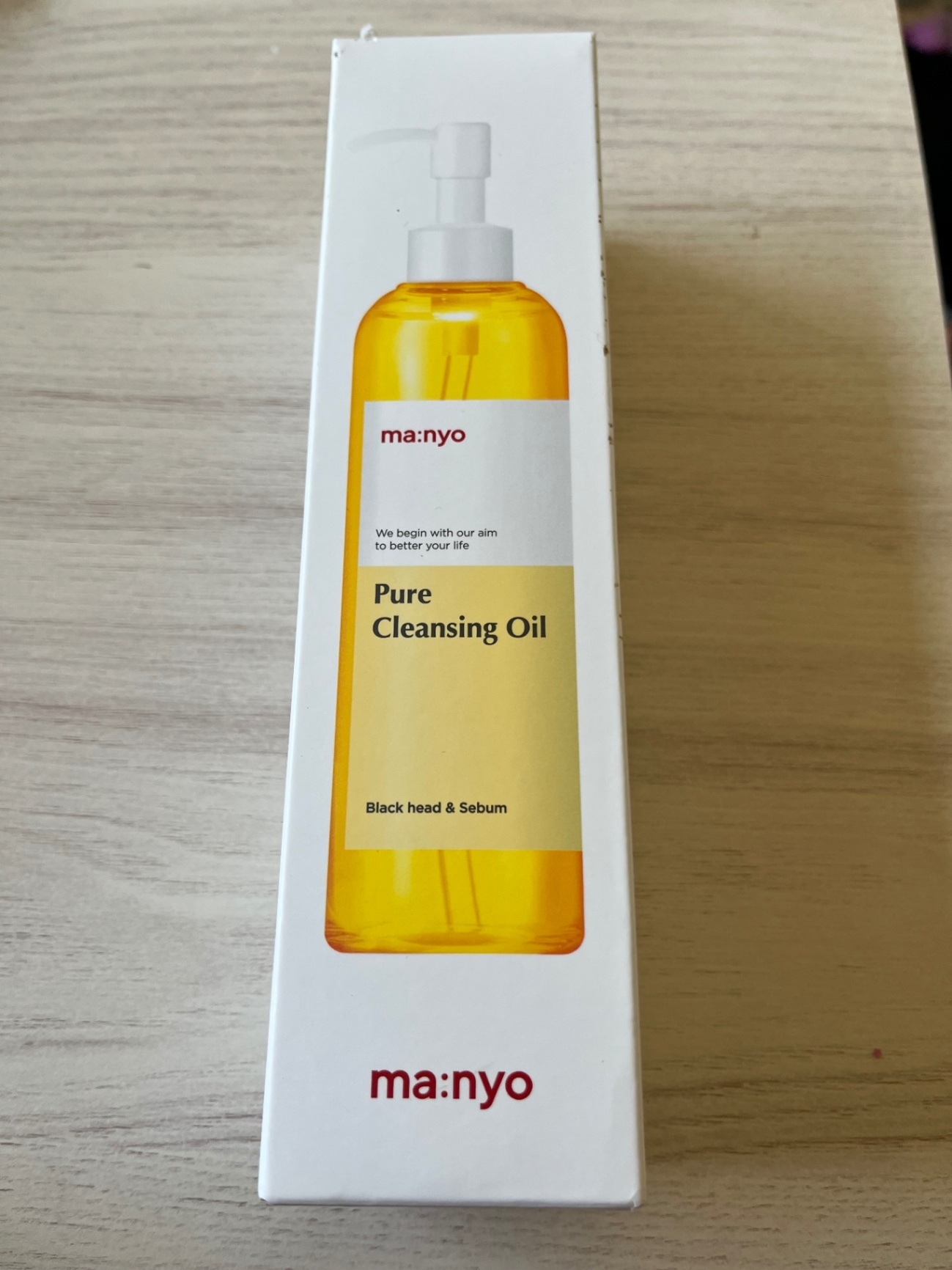 【箱に小さな傷あり】ma:nyo ピュアクレンジングオイル 200ml（新品未開封）