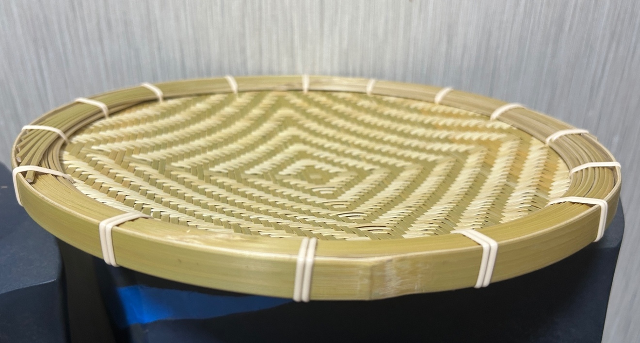 竹ザル 30㎝ 国産 真竹【希少生産の日本製竹ザル】ざる