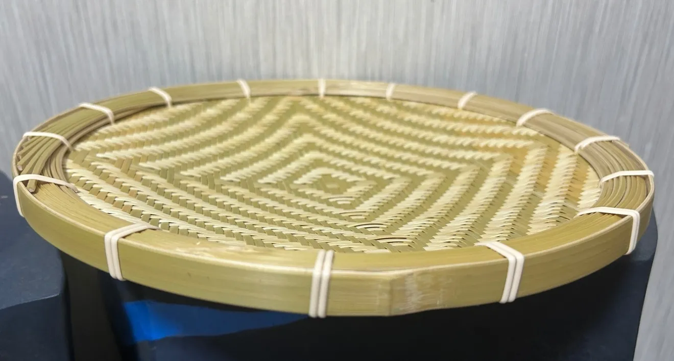 竹ザル 30㎝ 国産 真竹【希少生産の日本製竹ザル】ざる