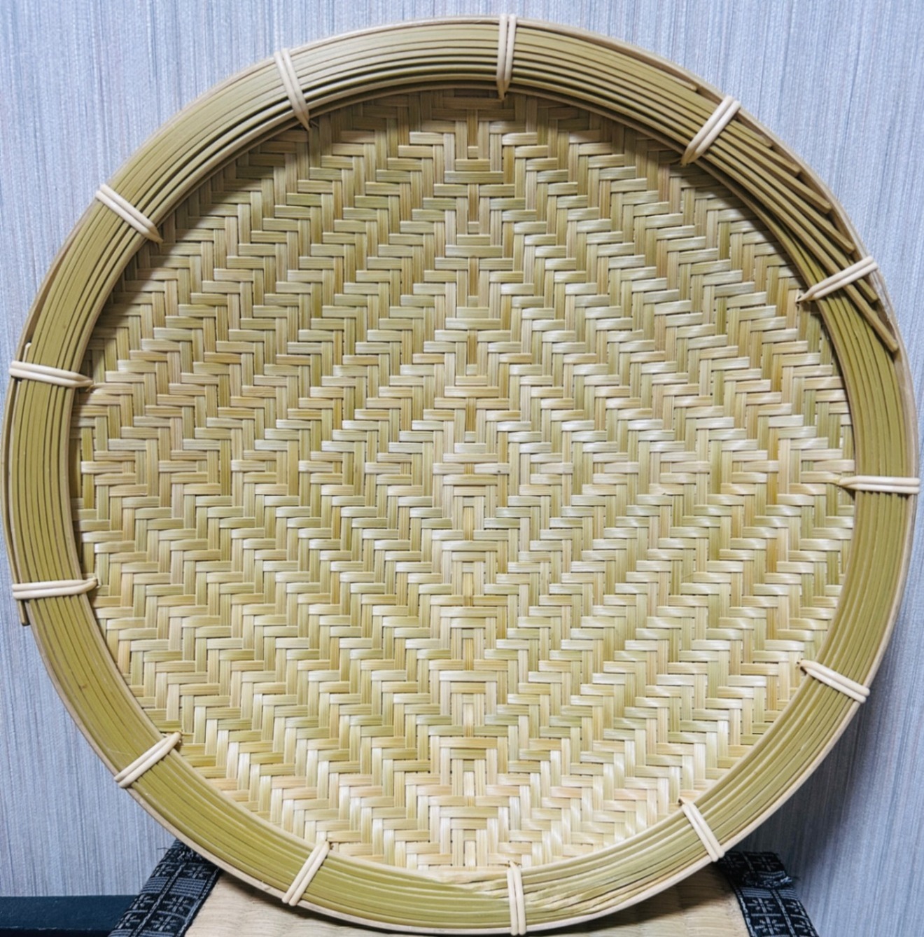 竹ザル 25㎝ 国産 真竹【希少生産の日本製竹ザル】ざる