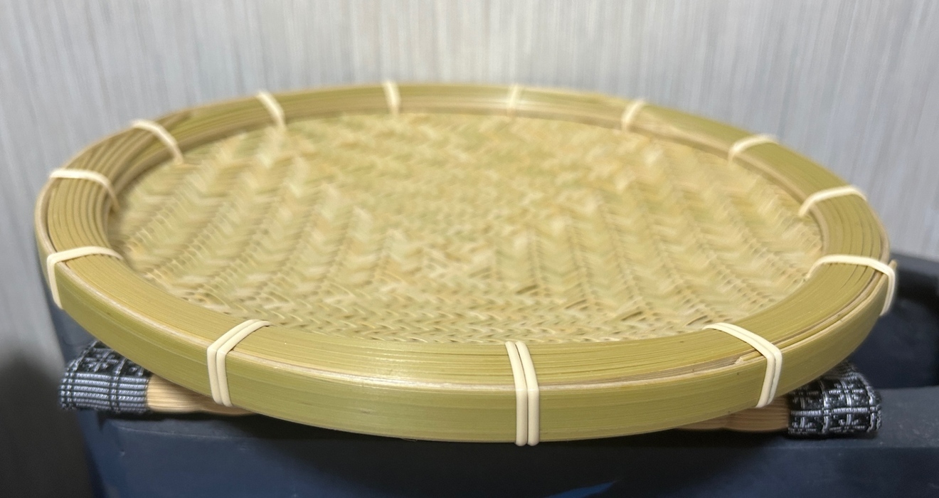 竹ザル 25㎝ 国産 真竹【希少生産の日本製竹ザル】ざる
