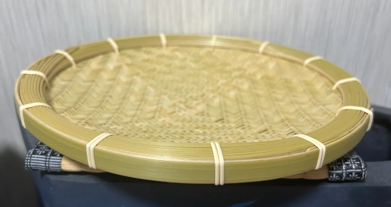 竹ザル 25㎝ 国産 真竹【希少生産の日本製竹ザル】ざる