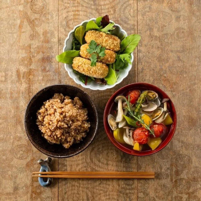 寝かせ玄米ごはんパック もち麦ブレンド 160g｜特許製法もちもち・食物繊維たっぷり 結わえる