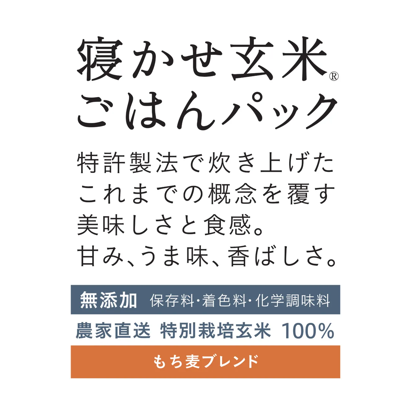 寝かせ玄米ごはんパック もち麦ブレンド 160g×24食｜もちもち・食物繊維たっぷり・腸活｜結わえる