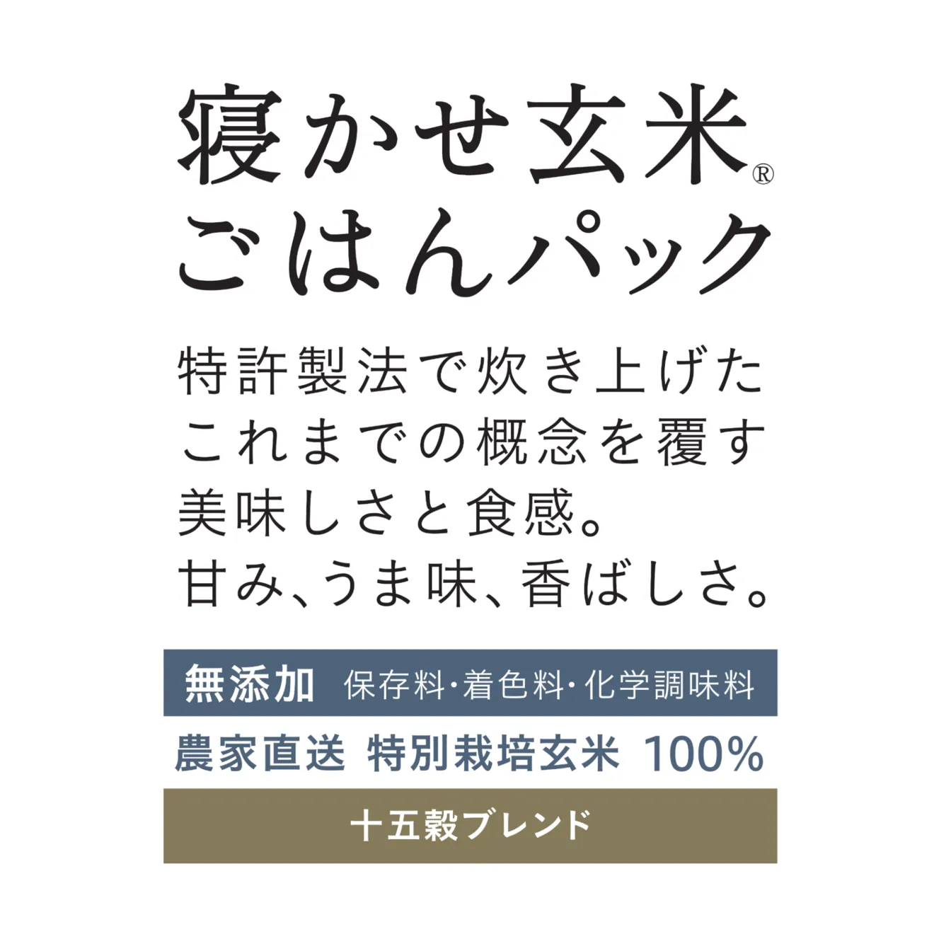 寝かせ玄米ごはんパック 十五穀ブレンド 160g×24食｜もちもち・食物繊維たっぷり・腸活｜結わえる