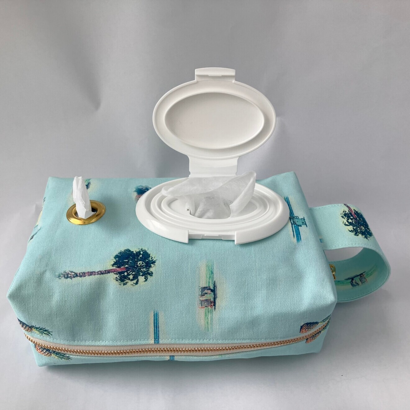 おむつ替え3種の神器が全部入るポーチ｜おむつポーチ｜出産祝い