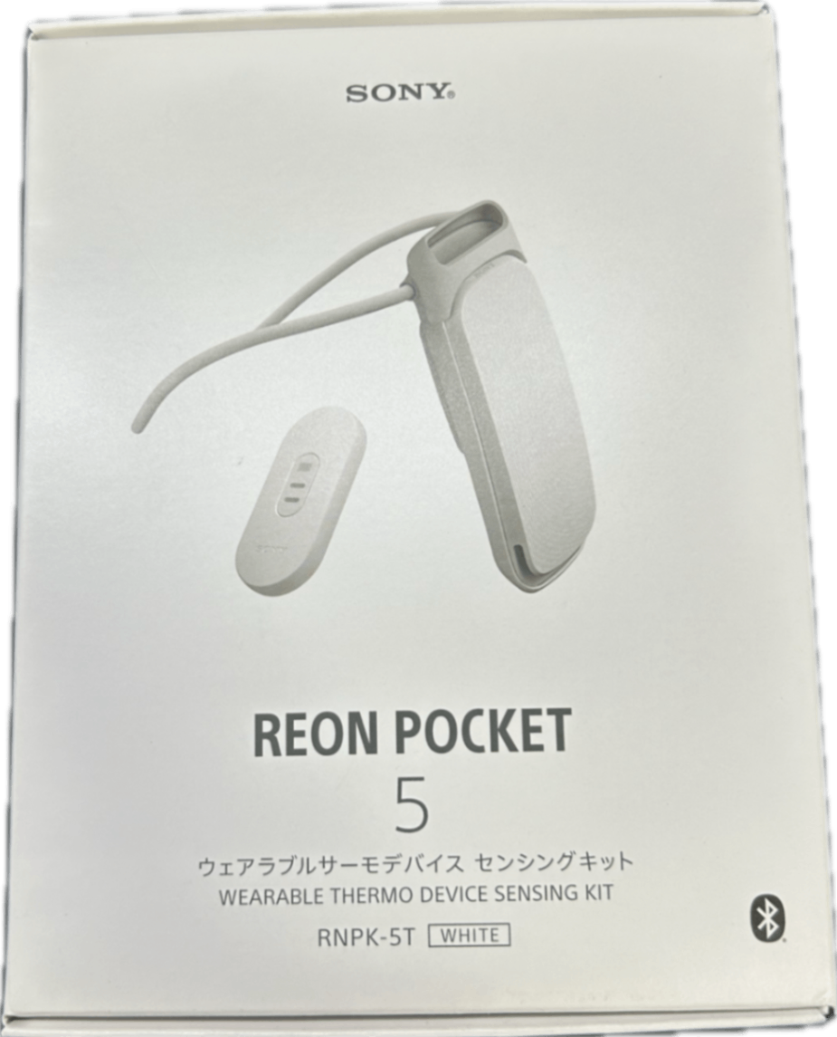 ソニー ネッククーラー REON POCKET 5 RNPK-5T ホワイト ペルチェ素子