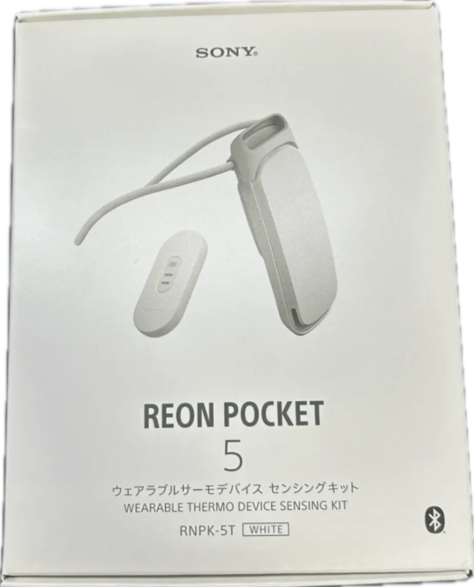 ソニー ネッククーラー REON POCKET 5 RNPK-5T ホワイト ペルチェ素子