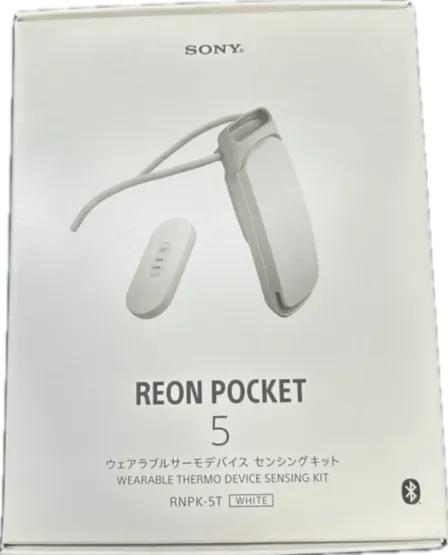 ソニー ネッククーラー REON POCKET 5 RNPK-5T ホワイト ペルチェ素子