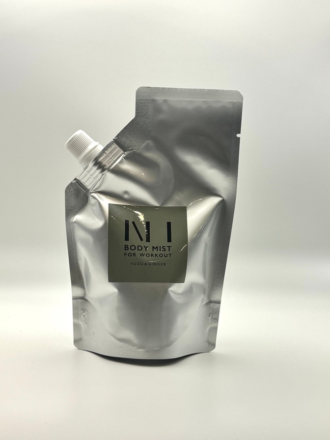 【NI BODY MIST 詰替パウチ200ml】全身用グルーミングミスト ユズ&ジンジャー