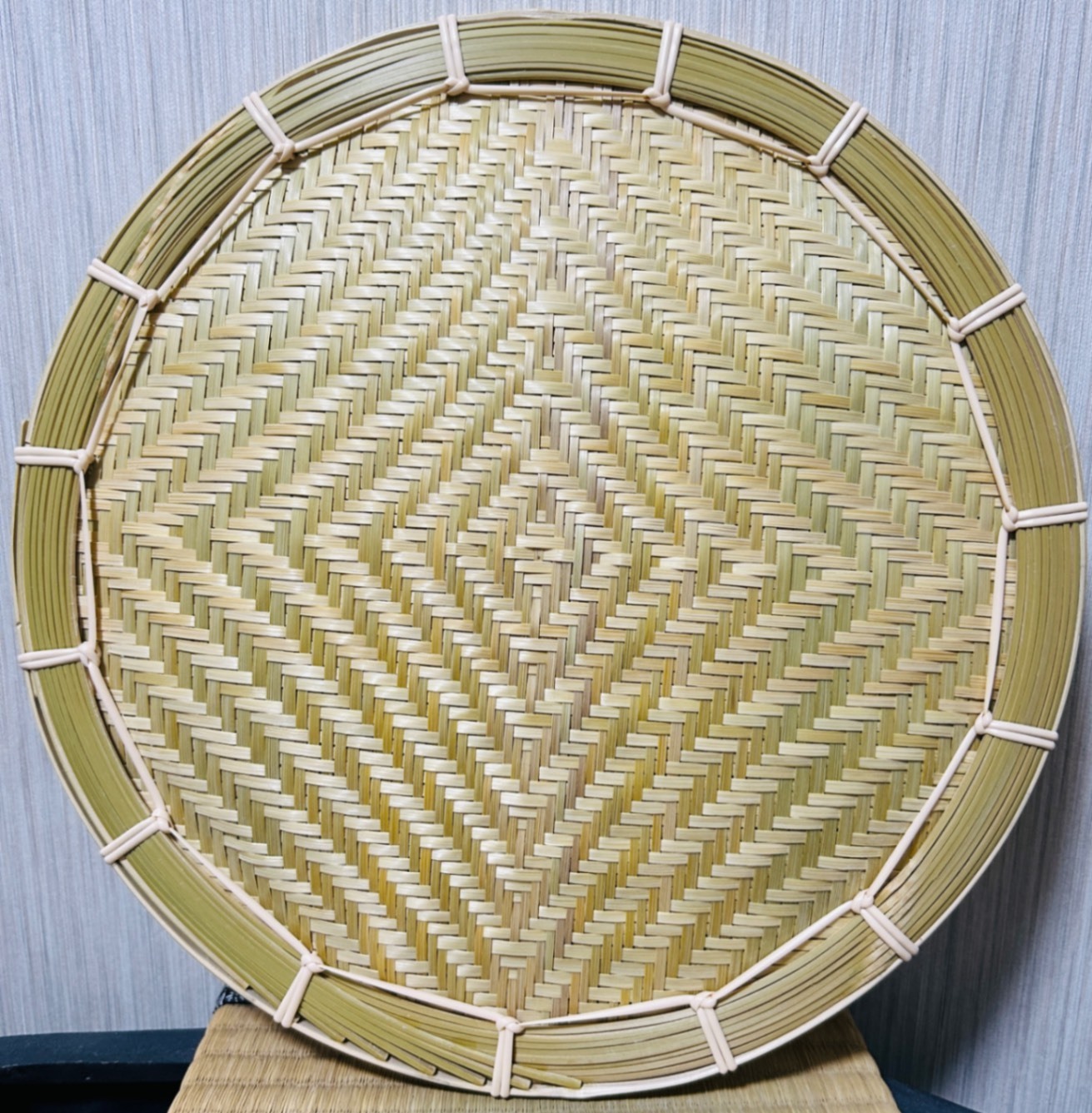 竹ザル 30㎝ 国産 真竹【希少生産の日本製竹ザル】ざる