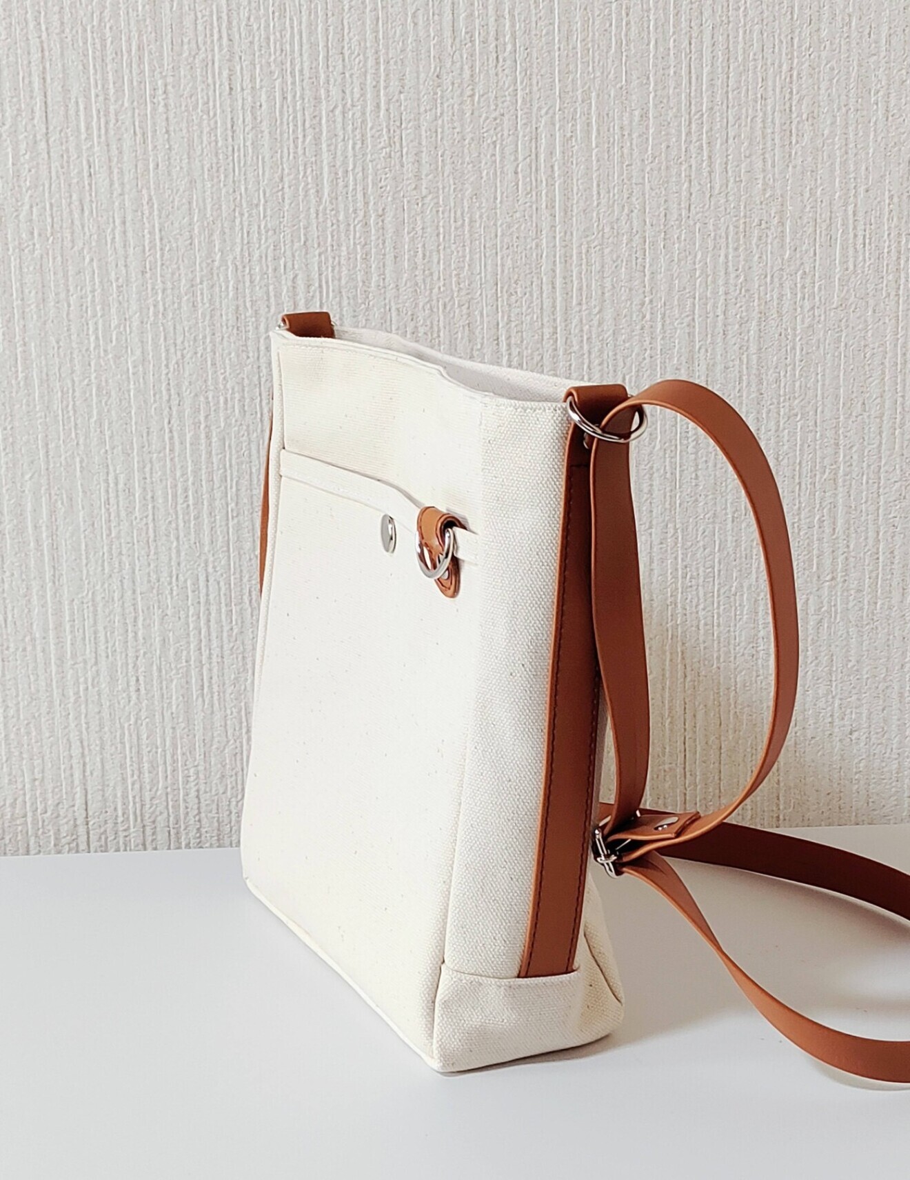 帆布のカラフルサコッシュ（キナリ）