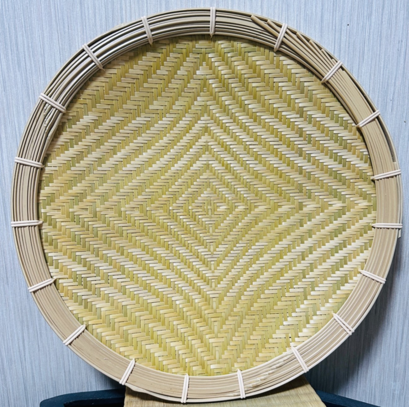 竹ザル 40㎝ 国産 真竹【希少生産の日本製竹ザル】ざる