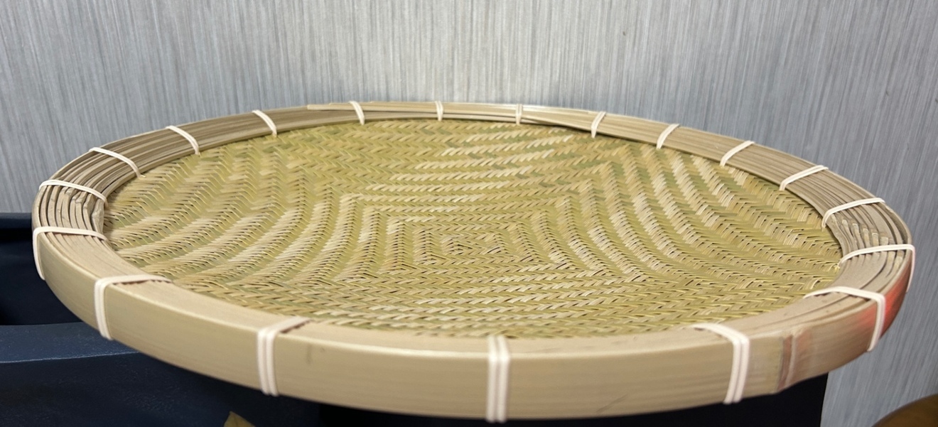 竹ザル 40㎝ 国産 真竹【希少生産の日本製竹ザル】ざる