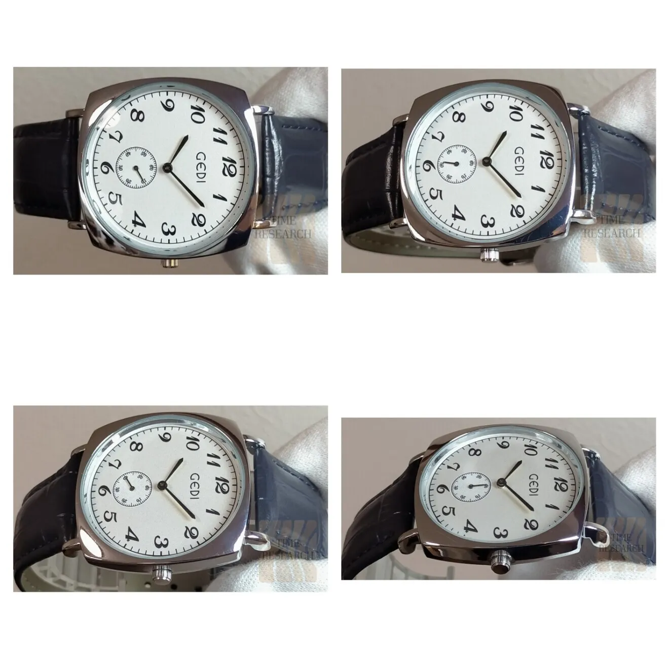 新時代のエントリーモデル【クッション型ウォッチ/新品】スモセコ パール/ロイヤル