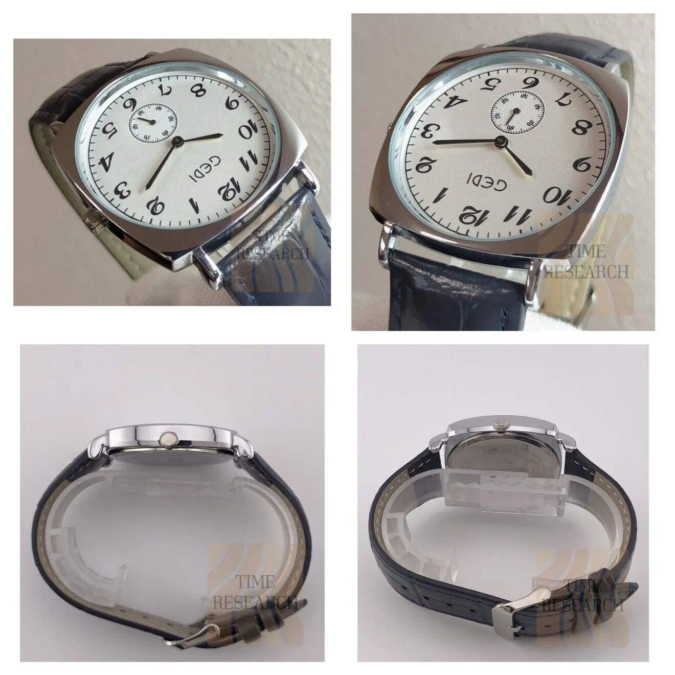 新時代のエントリーモデル【クッション型ウォッチ/新品】スモセコ パール/ロイヤル