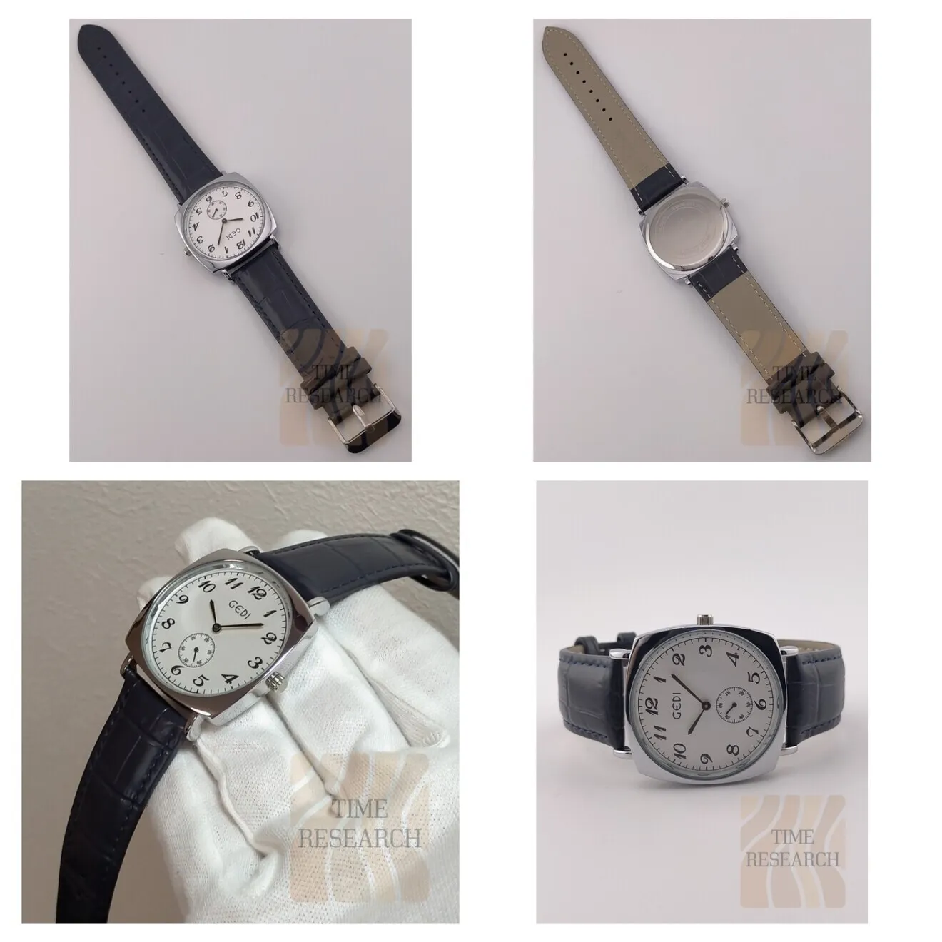 新時代のエントリーモデル【クッション型ウォッチ/新品】スモセコ パール/ロイヤル