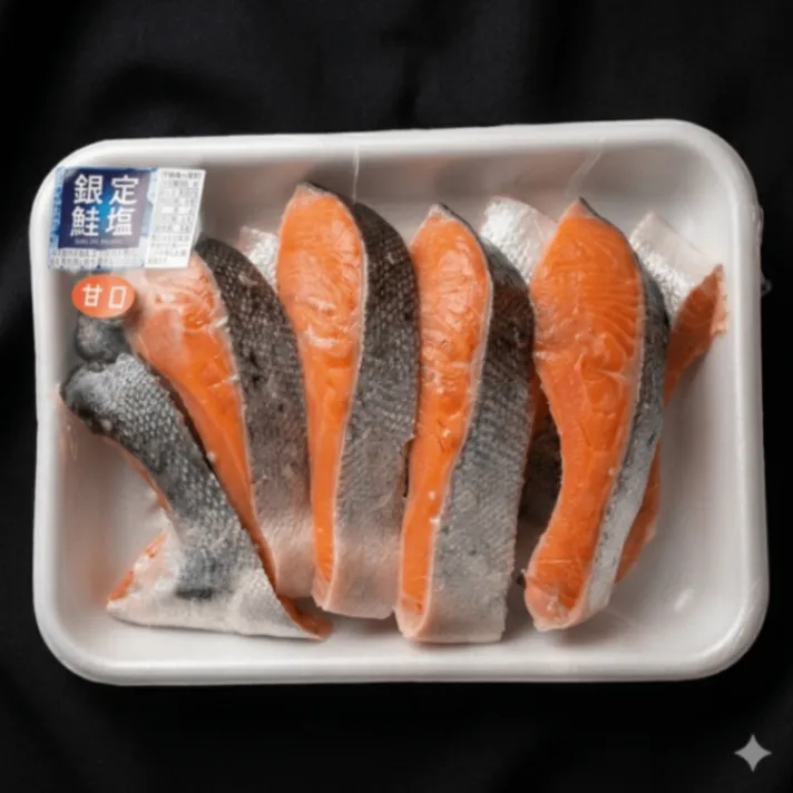 【甘塩】特大銀鮭 切り身 900g｜脂のり抜群 厚切り｜焼くだけ簡単 おかず・お弁当・冷凍保存OK