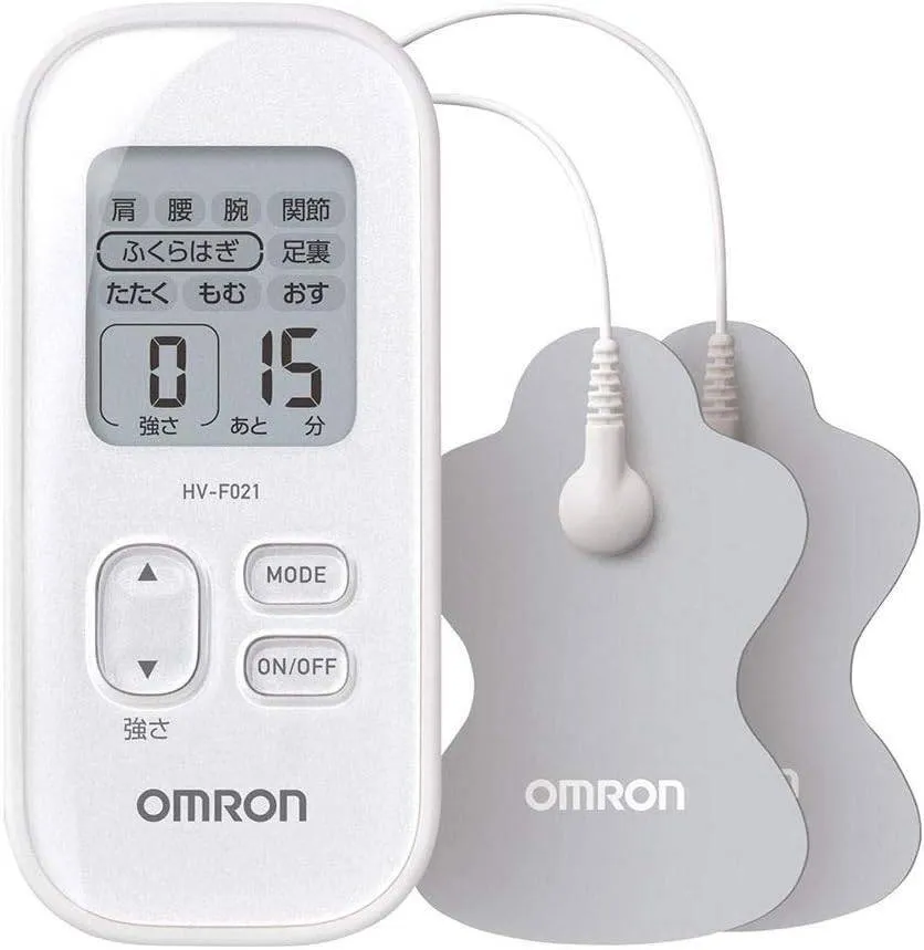 オムロン 低周波治療器 ホワイトOMRON HV-F021-W