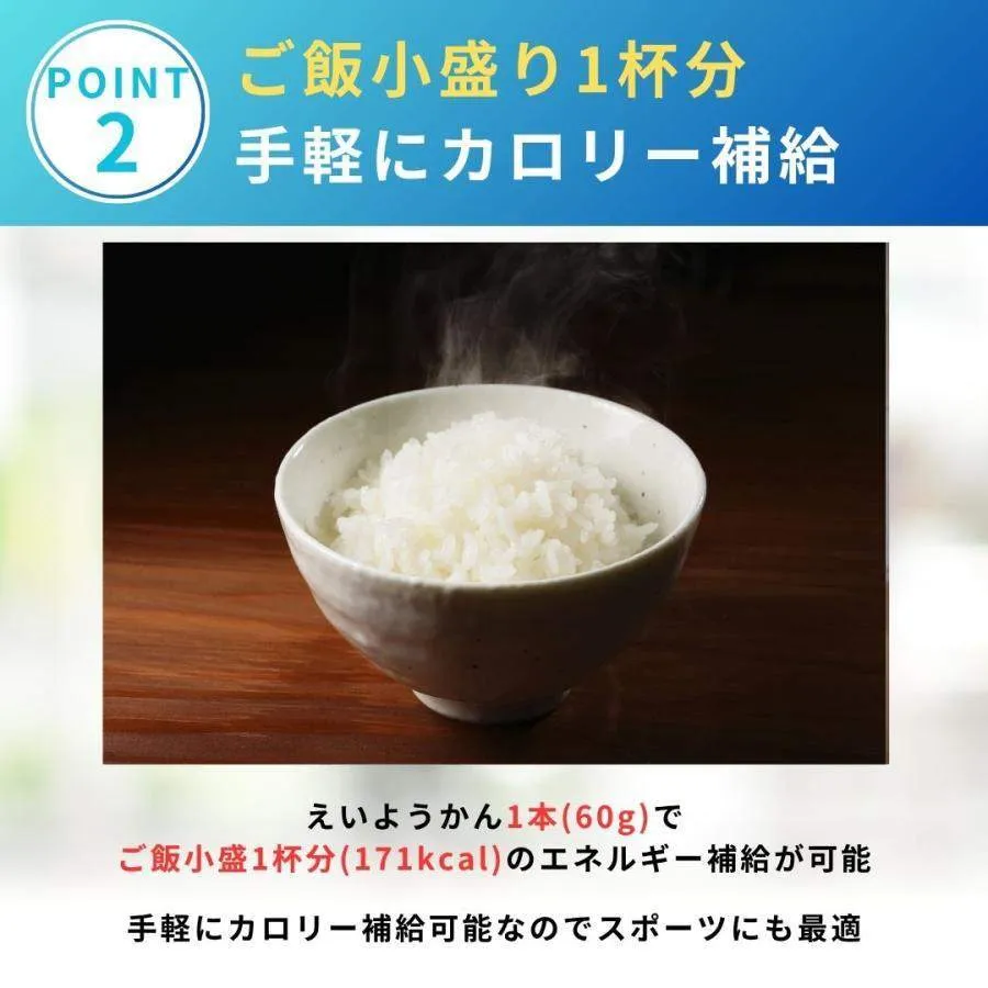 井村屋 えいようかん 10本入り 非常食 保存食 長期保存 防災備蓄 羊羹
