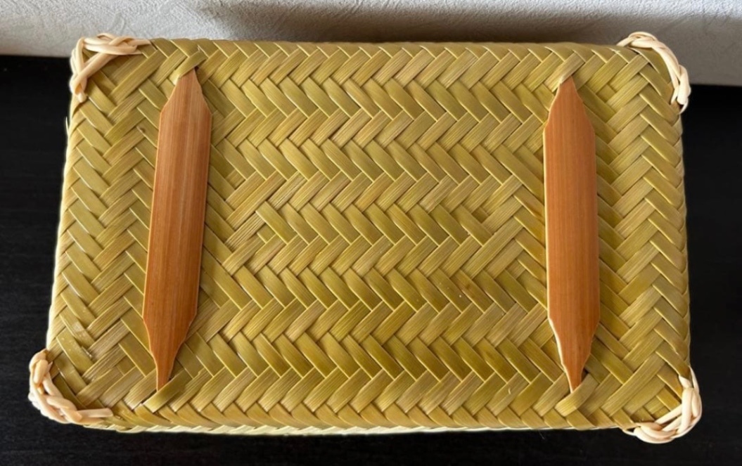 ② 竹籠 カゴ (20㎝) 竹かご 器 竹細工 国産真竹