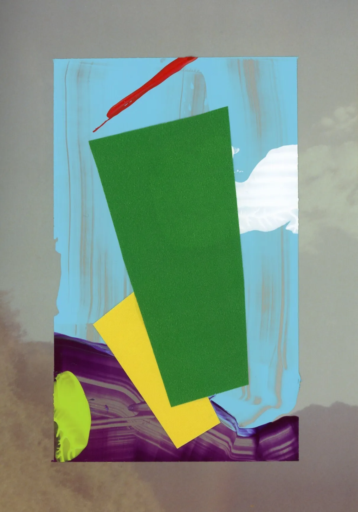 抽象絵画 原画｜町山耕太郎「Transition 260629」