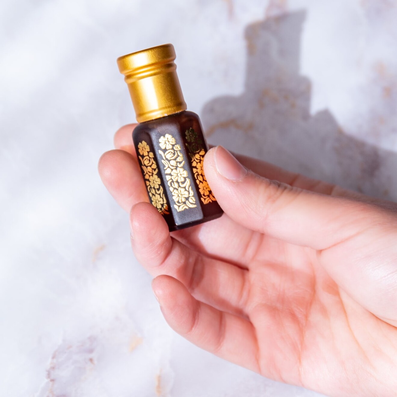 【肌に直接使える化粧品】100％天然 ダマスクローズオイル 6ml｜インド・プシュカル産
