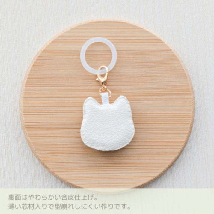 柴犬目印チャーム《赤柴さん・黒柴さん・白柴さん》｜ふわふわ刺繍・アンブレラマーカー【受注制作】