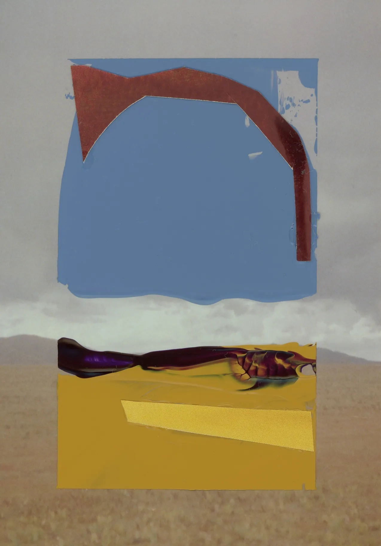 抽象絵画 原画｜町山耕太郎「Transition 260630」