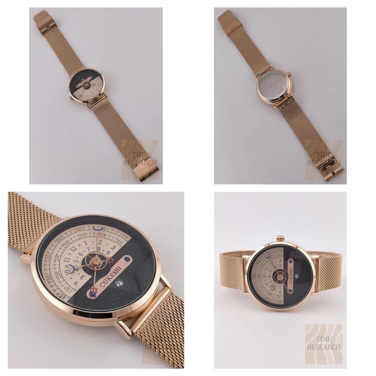 【新品】画期的時刻表示方を備えたドレスウォッチに待望のローズゴールドエディション